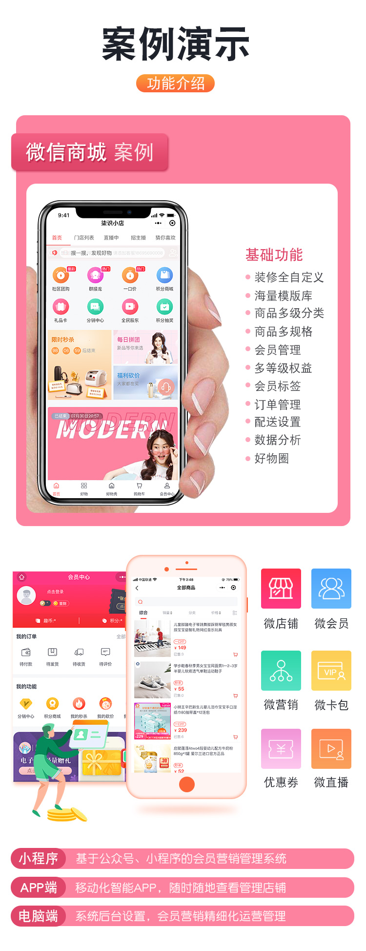 微云三級分銷小程序商城系統(tǒng)開發(fā)(圖6)